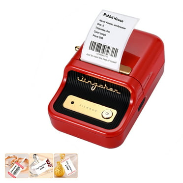 Portable Label Printer Name Price Sticker Printing BT For Android iOS Phone P1C6